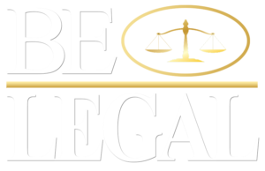 Be Legal Logo white